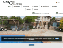 Tablet Screenshot of marcuscasarural.com
